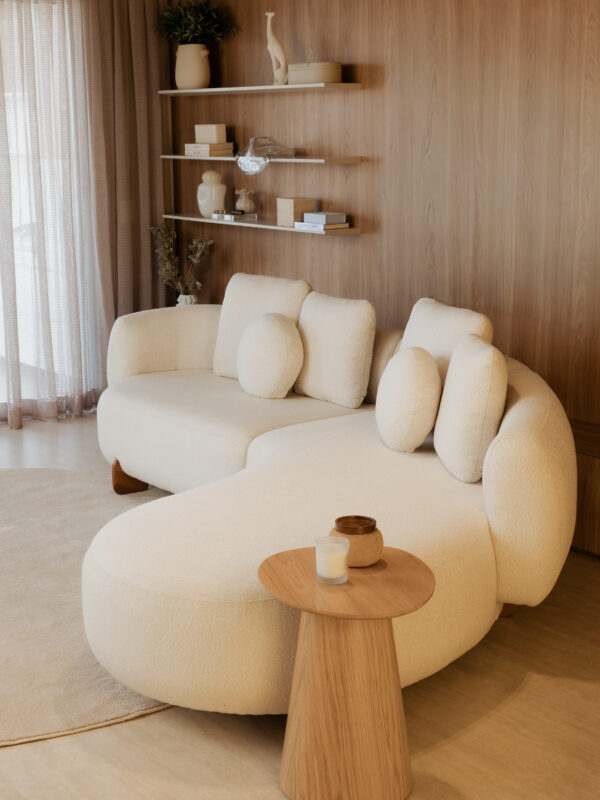 960 - ambiente RM Sofá Orgânico com Chaise - 3,13m