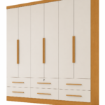 Roupeiro Maximus Plus 6 Portas 6 Gavetas
