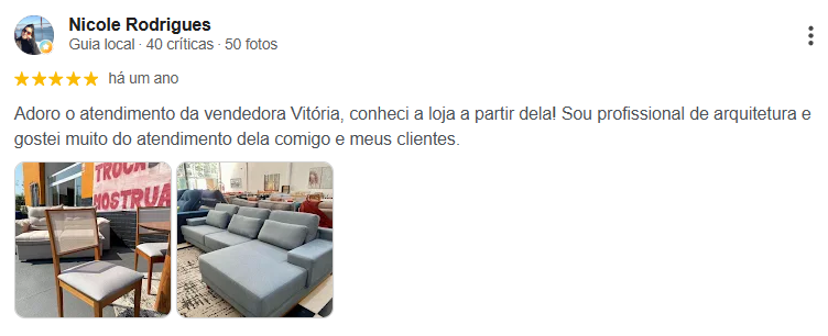 Avaliação real de cliente Garimpo Outlet 14