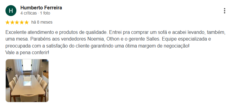 Avaliação real de cliente Garimpo Outlet 7