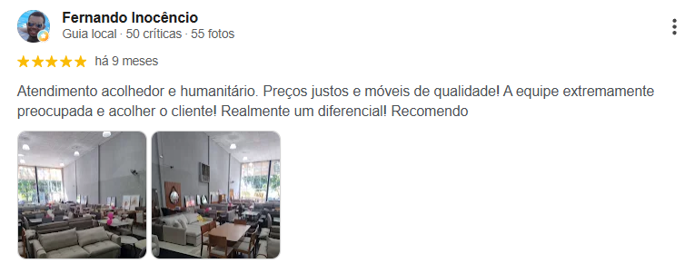 Avaliação real de cliente Garimpo Outlet 9