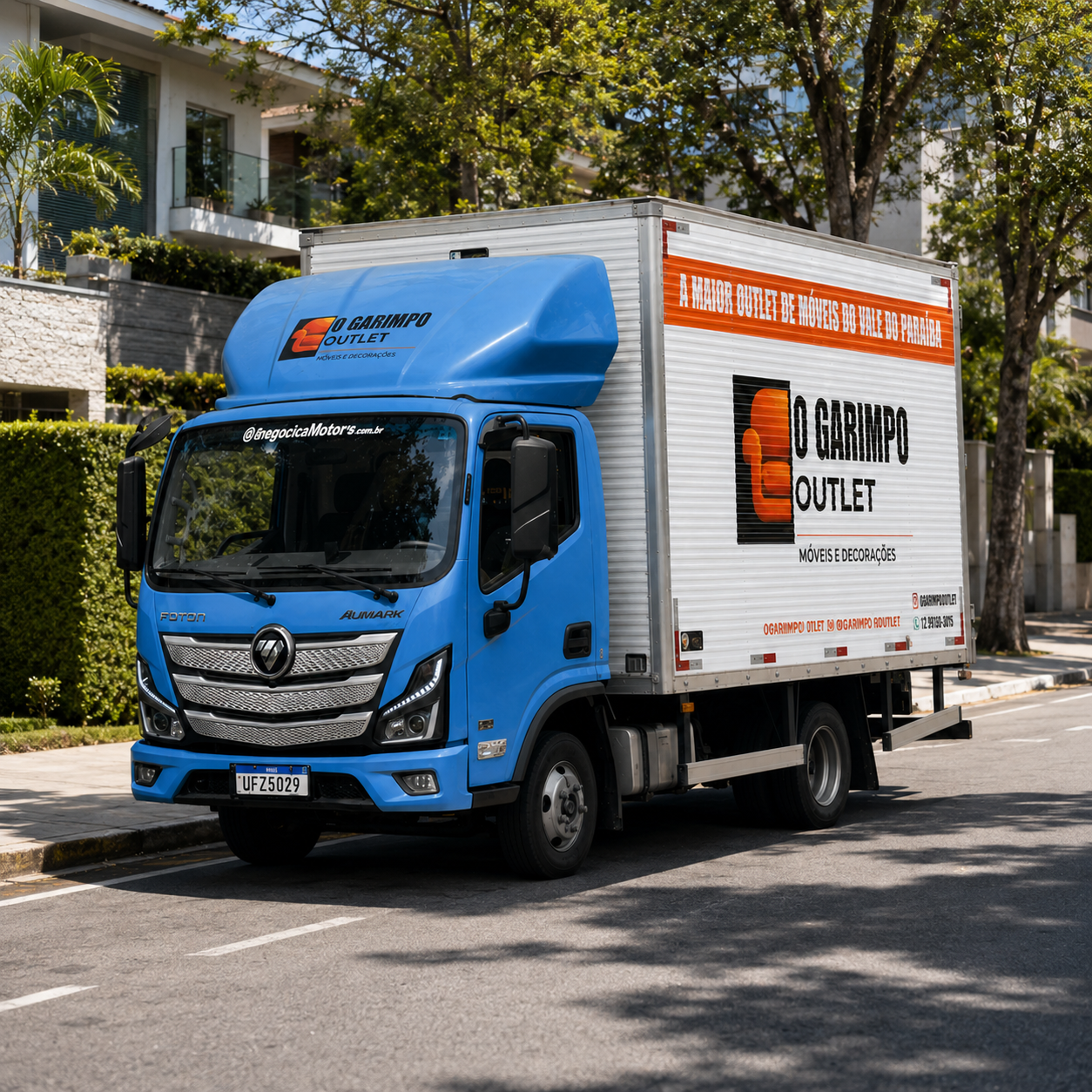 CAMINHÃO FOTON da frota Garimpo Outlet