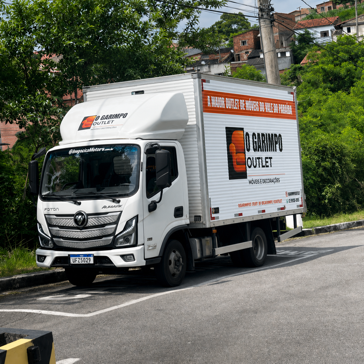 CAMINHÃO FOTON da frota Garimpo Outlet