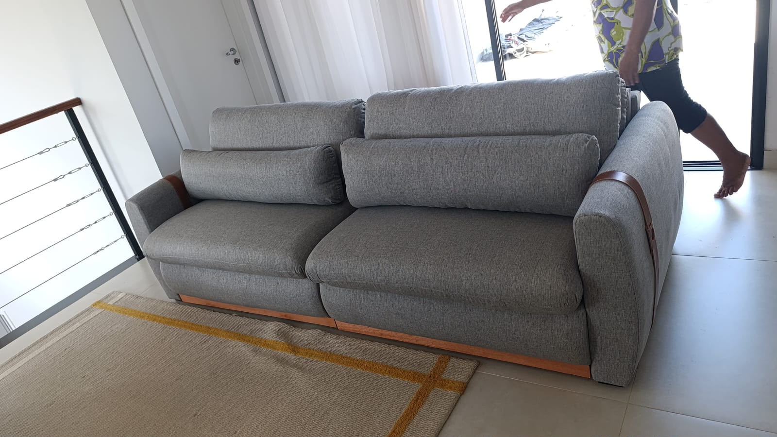 Entrega real Garimpo Outlet - casa de cliente 5