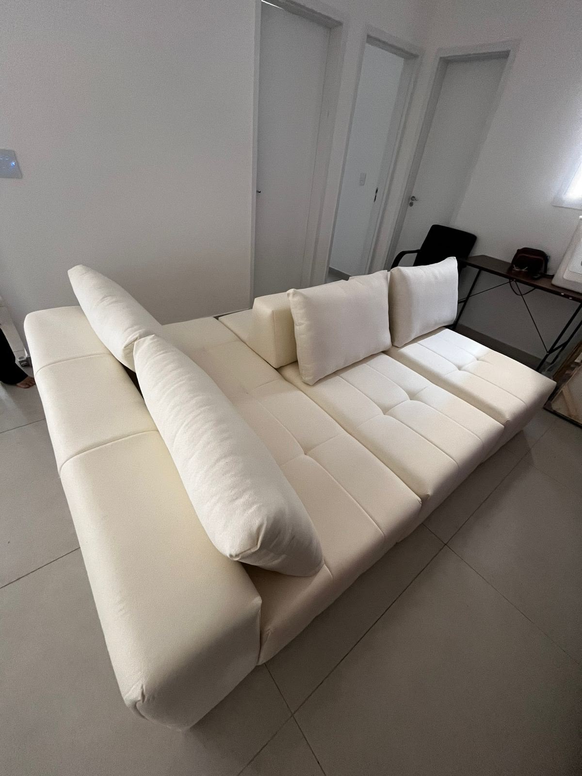 Entrega real Garimpo Outlet - casa de cliente 8