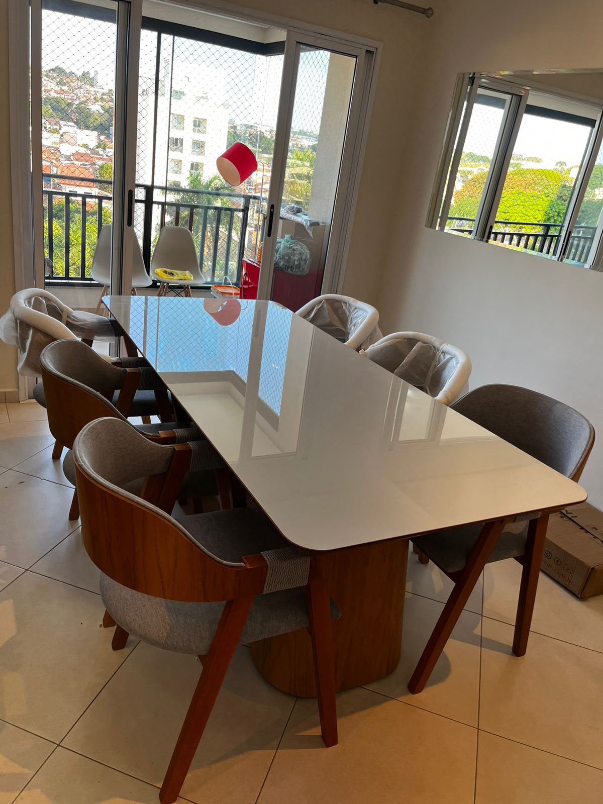 Entrega real Garimpo Outlet - casa de cliente 14