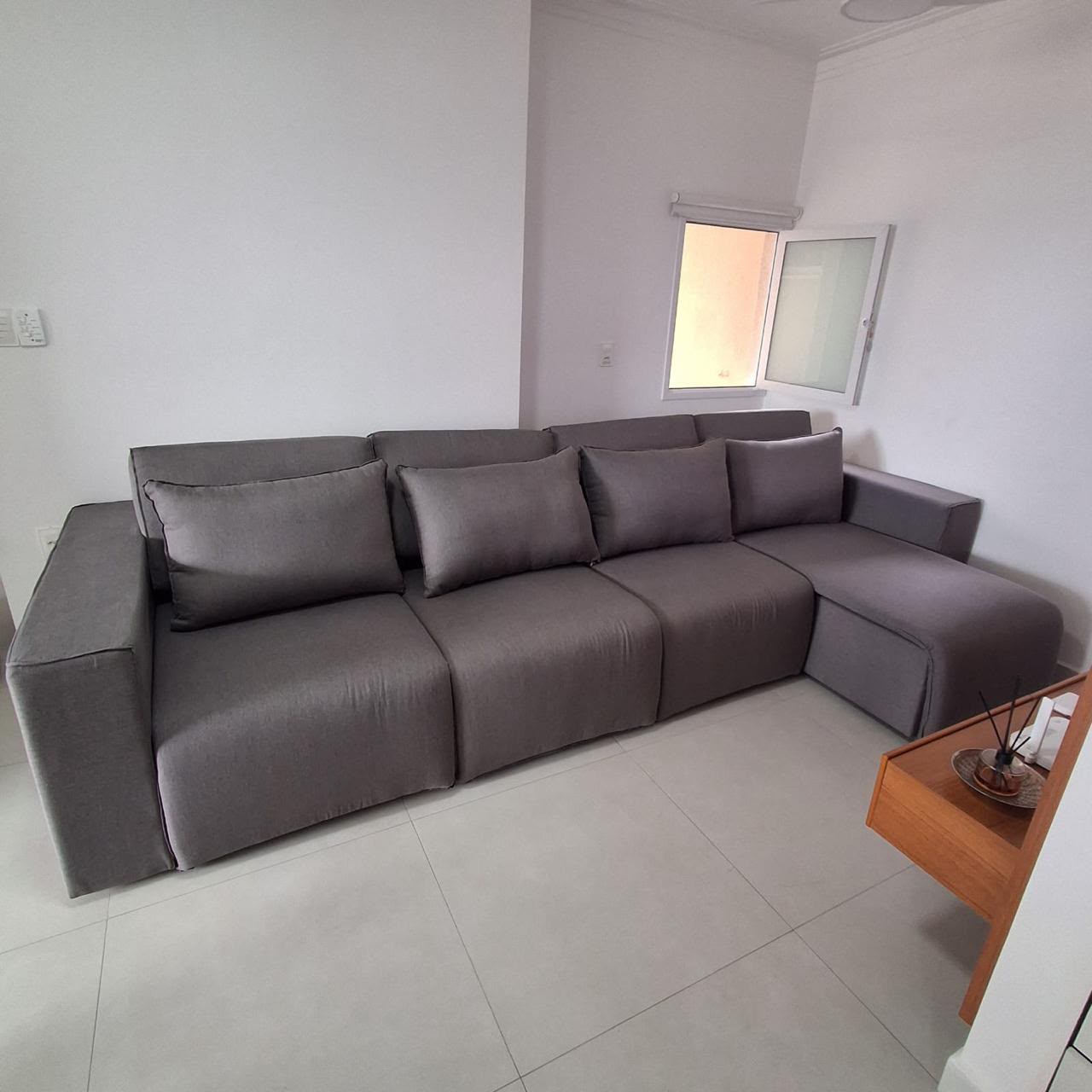 Entrega real Garimpo Outlet - casa de cliente 20